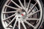 Lexus LC500 Obsidian on Vossen Wheels (VPS-305T) 2019 года